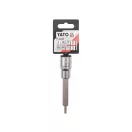 YATO Dlhý nástrčný kľúč na bity Allen 1/2" 4 mm CrV