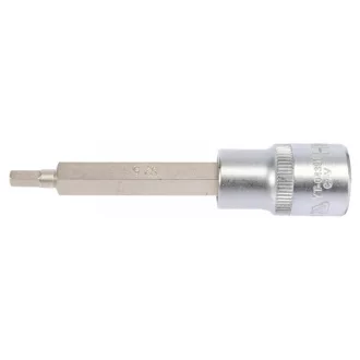   YATO Dlhý nástrčný kľúč na bity Allen 1/2" 5 mm CrV