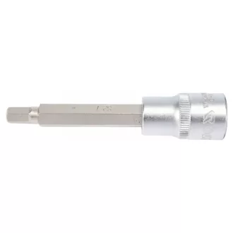   YATO Dlhý nástrčný kľúč na bity Allen 1/2" 7 mm CrV