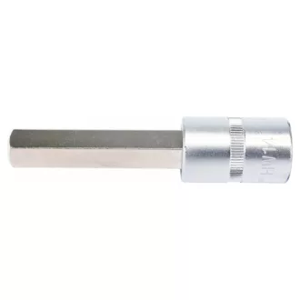   YATO Dlhý nástrčný kľúč na bity Allen 1/2" 14 mm CrV
