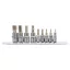 Sada nástrčných kľúčov YATO 9 kusov Allen 1/4", 3/8" CrV