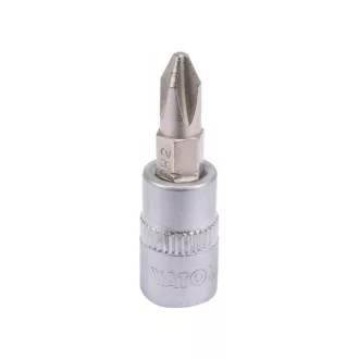 YATO nástrčný kľúč Phillips 1/4" PH2 CrV
