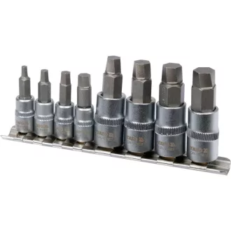   YATO súprava šesťhranných nástrčných kľúčov 8 kusov 1/4" 3/8"
