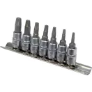 YATO kľúč Torx súprava nástrčných kľúčov na vyťahovanie skrutiek 7 kusov 1/4"