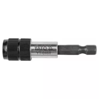 YATO držiak bitov 60 mm 1/4" rýchloupínací nerez