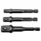 Sada adaptérov YATO nástrčných kľúčov 3 diely 1/4" Hex -> 1/4", 3/8", 1/2" štvorec