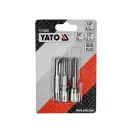 Sada adaptérov YATO nástrčných kľúčov 3 diely SDS-Plus -> 1/4", 3/8", 1/2" štvorec