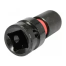 YATO adaptér hrotu 1/2" štvorec->1/4" šesťhran 50 mm (pre vysoký krútiaci moment)