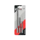 Sada držiakov bitov YATO 3-dielna 1/4"