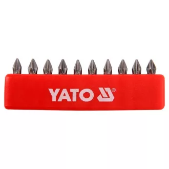 YATO Sada hrotov bitov 10 kusov PH1 25 mm