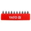 YATO Sada hrotov bitov 10 kusov PH1 25 mm