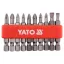 Sada hrotov YATO 10 kusov 50 mm (5-6 mm-PH1-PH2-PZ1-PZ2)