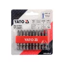 Sada hrotov YATO 10 kusov 50 mm (5-6 mm-PH1-PH2-PZ1-PZ2)