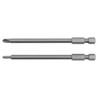 Hrot bitov YATO Tri-Wing TW0 + TW1 x 100 mm (2 ks)