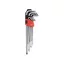 Sada kľúčov YATO Long Torx 9 dielov T10-T50 CrV
