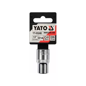 YATO nástrčný kľúč vonkajší Torx 1/2" E14 CrV