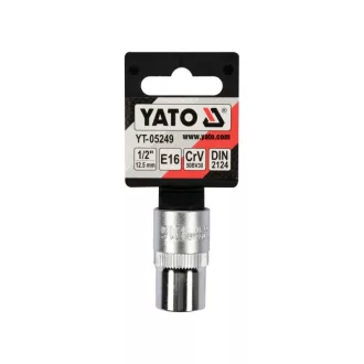 YATO nástrčný kľúč vonkajší Torx 1/2" E16 CrV