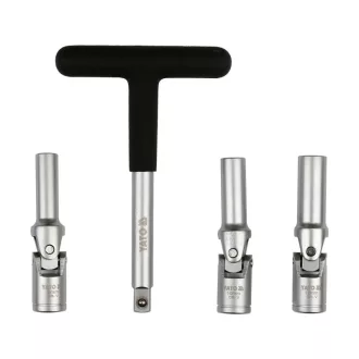 YATO Sada kľúčov na sviečky 4-dielna 8-12 mm