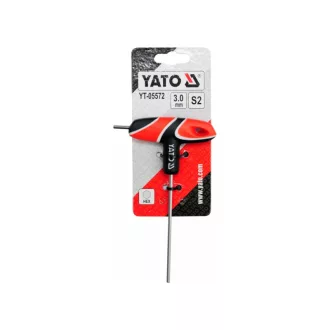 YATO imbusový kľúč T-kľúč 3,0 mm / 13 x 100 mm S2