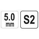 YATO imbusový kľúč T-kľúč 5,0 mm / 17 x 140 mm S2
