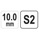 YATO Imbus kľúč s guľovou hlavou 10 mm / 22 x 200 mm S2