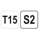 YATO T-kľúč T15 / 130 mm S2