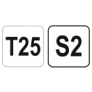 YATO T-kľúč T25 / 130 mm S2