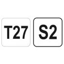 YATO T-kľúč T27 / 170 mm S2