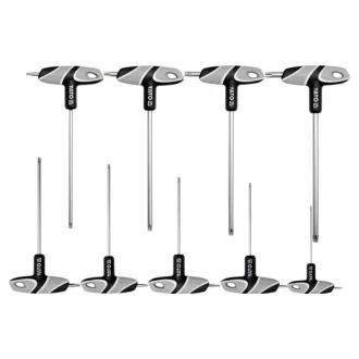   YATO Torx sada T-kľúčov 9 dielov T10-T50 odolný proti manipulácii S2