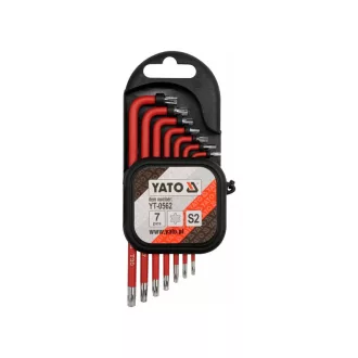 Sada kľúčov YATO Torx 7 dielov T9-T30 S2