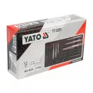 YATO Súprava na vyťahovanie skrutiek a vrtákov 12 dielov M3-M24
