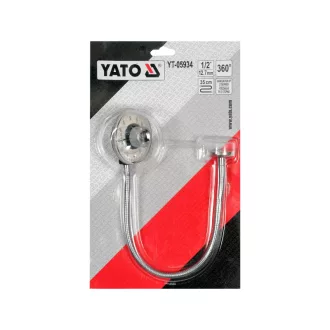   YATO Uhlová brúska kotúčová 1/2" 500 mm flexibilná stopka s magnetom