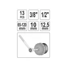 YATO súprava na odstránenie olejového filtra 13 kusov 3/8"