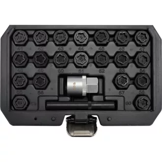 YATO BMW Sada na odstránenie skrutiek kolies, 22 dielna