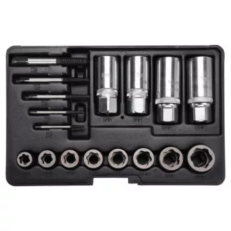   YATO Sada 17 dielov na vysúvanie hlavy skrutkovača a skrutkovača