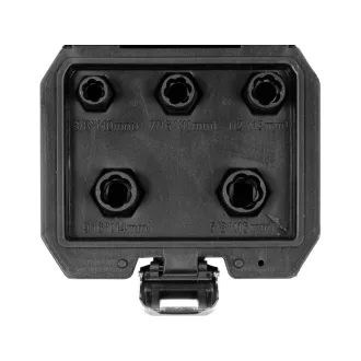   YATO sada na odstraňovanie nástavcov zo skrutkovača 5 dielov 3/8" 10-16 mm CrMo