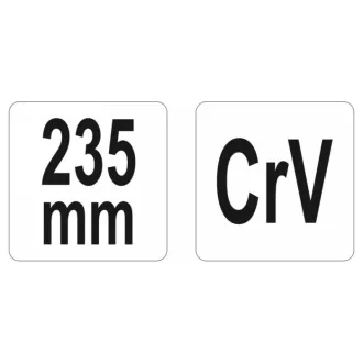 Sťahovacie kliešte YATO polovičné 235 mm