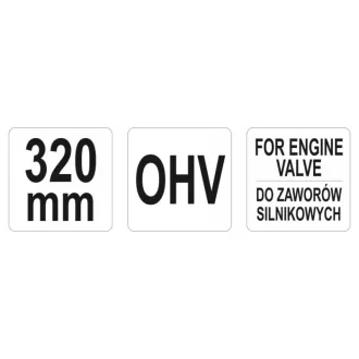YATO Kompresor pružiny ventilu 320 mm