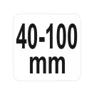 YATO Piestové kliešte 40-100 mm