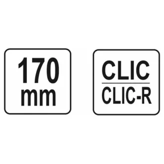 YATO Hadicové kliešte 170 mm