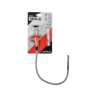   YATO pickup s flexibilnou rukoväťou, magnetom a LED svetlom 585 mm