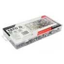 YATO Sada šesťhranných nerezových matíc 300 kusov M3-M10