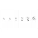 Sada samosvorných matíc YATO Hexagon 146 kusov M4-M12