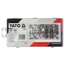 YATO Šesťhranná súprava matíc uzavretých skrutiek 150 kusov M3-M10