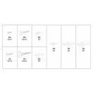 Sada skrutiek a podložiek karosérie YATO 170 dielov