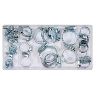 YATO Hadicová spona sada 26 kusov 16-40 mm