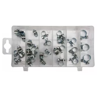 YATO Sada káblových svoriek 30 kusov 6-16 mm