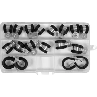 YATO Sada svoriek na potrubie s gumovým tesnením 18 kusov