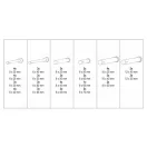 YATO Pin sada 60 kusov