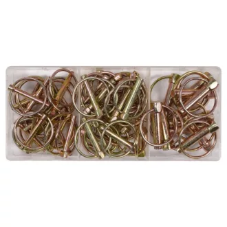 YATO Sada pružinových zatváracích špendlíkov 50 kusov